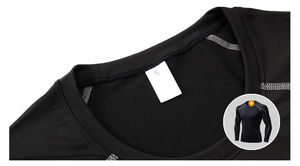 Vêtements de sport Rash Guard MMA OEM personnalisés, chemises, shorts et leggings respirants, manches longues sublimées, UPF50+ - Product Image 3