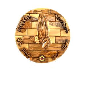 Scatole in Legno d'Ulivo di Alta Qualità e Sostenibili - Decorazioni Natalizie Uniche per la Casa, Articoli di Natale da Betlemme, Palestina - Product Image 1