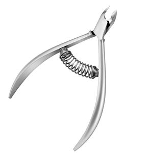 Outils professionnels d'art d'ongle pince à cuticules à Double ressort en acier inoxydable de haute qualité pince à cuticules avec boîte - Product Image 2
