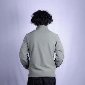 Chaqueta Softshell informal Navigate Ligera a prueba de viento y resistente al agua con patrón de estampado de cuello alto de relleno de poliéster - Product Image 4