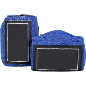 High Quality Elastic Bodybuilding Wrist <b>Wraps</b> Breathable <b>Gym</b> Workout Customized Logo Low Price Weightlifting Wrist <b>Wraps</b> - Product Image 1