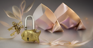 Serrure en laiton en forme de poisson artisanale antique Offre Spéciale pour cadenas de sécurité de porte - Product Image 2