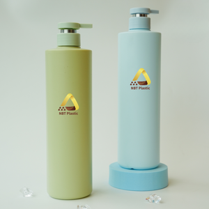 ขวดเครื่องสำอางพลาสติก HDPE ขนาด800มล. พร้อมปั๊มโฟมสำหรับการดูแลร่างกายและแชมพูทุกวัน - Product Image 1