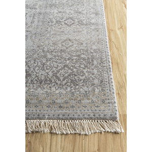 Alfombras de Lana Azul del Lejano Oriente NKR-10, Alfombra de Salón con Patrón de Medallón Anudada a Mano para Decoración de Pasillo Juvenil - Product Image 4