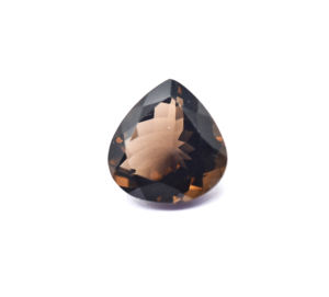 พลอยแซฟไฟร์แอเมทิสต์ทรงหลวมรูปหัวใจเหลี่ยมเพชรพลอยควอทซ์สีควันต้อนรับ - Product Image 1