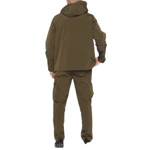 Chándal de hombre Casual Jogging Hoodie Top Bottoms Set Joggers Sports Sweatsuit con bolsillos con cremallera - Product Image 2