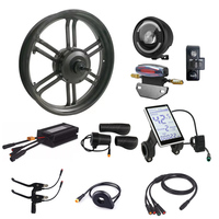 Kit de conversion de vélo électrique à pneus gras 20 pouces 48V 52V 750W 1000W 20x4.0 avec moteur à moyeu à engrenages étanche