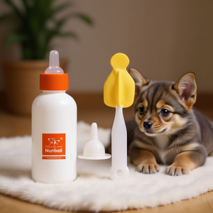 Suministros para Animales Pequeños al por Mayor, Biberón de Silicona para Mascotas, Alimentador para Cachorros y Gatitos para Leche o Comida, Directamente del Fabricante - Product Image 3