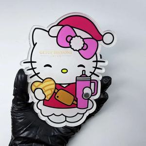 Última Novedad: Placa de Acrílico Personalizada y Sostenible con Diseño de Hello Kitty y Imán para Pinzas de Extensión de Pestañas, Placas Personalizadas Disponibles - Product Image 4