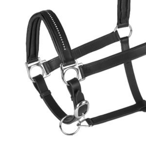 Licou en cuir personnalisable avec rembourrage en cuir souple de haute qualité réglable-Cob-pleine taille multi-couleurs Logo personnalisé - Product Image 4