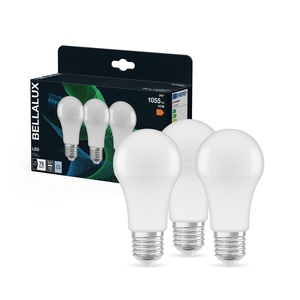 Pack de 3 lámparas LED estándar E27 10W 4000K (Bellalux 4058075595569) - Product Image 1