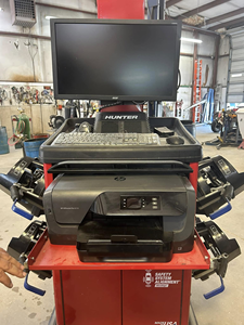 3D Wheel Alignment Machine Lift 250W 50kg Capacity 140rpm <b>Balancing</b> Speed Digital LED Display 3-Year Warranty - Product Image 5