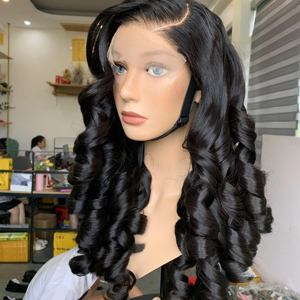 Extensions de cheveux Remy vierges 100 % du Vietnam en gros, trame simple rebondissante pour toutes les couleurs de teinture - Product Image 1