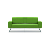 Canapé de bureau de haute qualité, prix compétitif, réception, sièges, poste de travail, meubles, chaise à dossier haut ergonomique