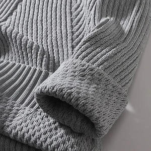 Suéter de Invierno para Hombre Ronpex International, Transpirable, Personalizado, de Moda, de Algodón/Lana, con Cuello Camisero y Manga Larga - Product Image 5