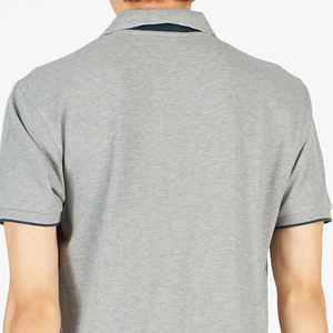 Sur mesure votre Logo respirant col hommes polos 2024 vêtements d'été haute qualité hommes polos pour tenue décontractée - Product Image 6