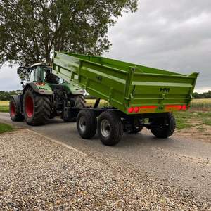 Remorque agricole pour tracteur avec levage hydraulique pour le transport / Remorque de 1 à 10 tonnes Remorque montée sur tracteur Remorque à benne Remorque agricole - Product Image 5