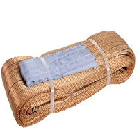 Sangle en polyester marron de force industrielle Provina 6000kg Heavy Duty levage Transport remorquage personnalisé OEM/ODM modèle plat
