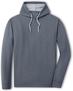 Sudaderas Casuales de Invierno para Hombre, Color Sólido, Poliéster/Algodón, Felpa, Corte Regular con Diseño de Bolsillo, Ecológicas, de Secado Rápido y Transpirables - Product Image 1