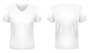 T-shirt personnalisé pour hommes, col en V, surdimensionné, respirant, t-shirts en coton uni, polyester, manches courtes, tricoté grande taille vierge - Product Image 3