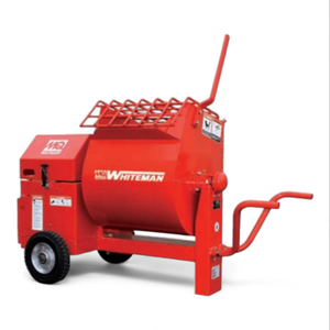 Mezcladora de yeso/mortero portátil Whiteman WM45 Series de 4.5 pies cúbicos con tambor de acero, mezcladora de concreto en venta - Product Image 1