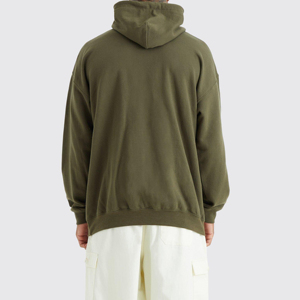 Sudadera con capucha de algodón 100% serigrafiada de alta calidad con logotipo personalizado, sudaderas con capucha de gran tamaño con estampado pesado para hombre, 500g/m² - Product Image 3