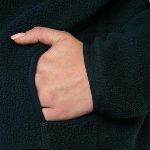 Chaquetas de microfibra transpirable con cremallera completa de fábrica profesional para hombres y mujeres Chaquetas de lana de Jersey de diseño simple - Product Image 6