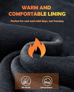 Guantes informales de invierno cálidos y acogedores para exteriores, guantes de invierno para clima frío para hombres - Product Image 2