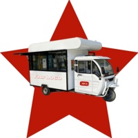 Camion de restauration mobile personnalisable avec équipement commercial pour la vente de poulet frit et de frites