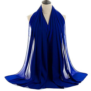 Kaftan marroquí de lujo para mujer azul marino y oro bordado modesto moda islámica Georgette vestido transpirable hecho indio - Product Image 5