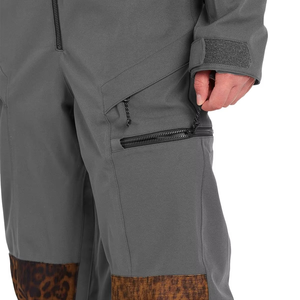 Traje de Esquí de Una Pieza Transpirable de Alta Calidad, Personalizado, Venta al Por Mayor, con Cierre, Unisex, para Snowboard, Poliéster/Nailon 240g - Product Image 4