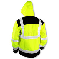 Vêtements de travail pour hommes de haute qualité, vêtements de travail de sécurité haute visibilité, veste réfléchissante, veste de travail d'hiver haute visibilité, vente en gros de vestes de sécurité pour la construction