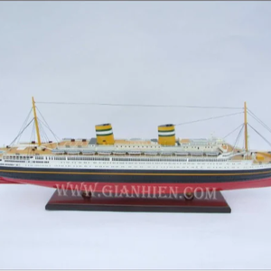 Gia Nhien Fabricant Design personnalisé SS NIEUW AMSTERDAM Bateau de croisière MODÈLE EN BOIS artisanat en bois MODÈLE DE BATEAU - Product Image 2