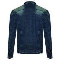 Veste en jean pour homme personnalisable avec options de logo et de design Vêtement d'extérieur tendance et durable pour le printemps