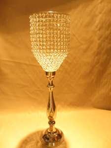 LUSTRE DE MARIAGE EN CRISTAL ARGENT LUSTRE ROND PERSONNALISÉ DÉCORATION DE PERLES DE CRISTAL POUR CHSRITMAS ET DÉCORATION - Product Image 6