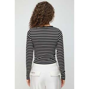 T-shirt rayé à manches longues - Product Image 5