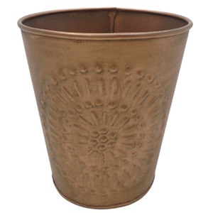 Suministros para el hogar y el jardín, maceta de flores de hierro, cobre de cobre para decoración interior y exterior, macetas y macetas - Product Image 5