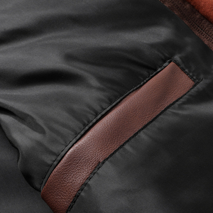 Service OEM Vêtements d'extérieur Mode personnalisée Usine Hommes 2023 Cuir Meilleur Design Moto Veste en cuir - Product Image 5