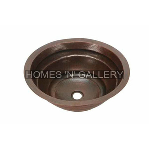 Ustensiles de salle de bain de forme ronde de qualité supérieure évier et vasque taille personnalisée lavabo de salle de bain pour les meilleures ventes - Product Image 1