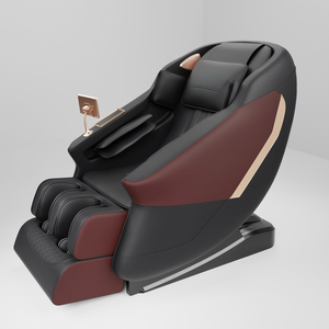 Sale 20% OEM Best Smart 4D Massage Chair PU Leather Full Body Timing Control Healthcare Shoulder <b>Musical</b> Function Massager - Product Image 1