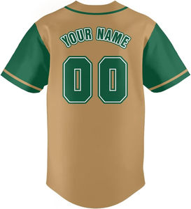 Camisas de diseño más nuevo, venta al por mayor, camiseta de béisbol personalizada, camiseta de softbol impresa por sublimación, estilo Hip Hop Street de los años 90 - Product Image 2