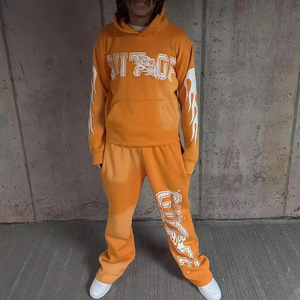 PromotionCustom Hommes Sport Printemps Survêtement 2 Pièces En Plein Air Jogging Gym Sweatwear Grande Taille Vestes et Pantalons - Product Image 3