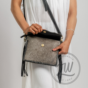 Leatherwalla Handcrafted Genuine Leather Real Hair On Leather Women's <b>Wallets</b> Vintage Style Trending - Product Image 4