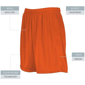 Vente en gros de shorts confortables en maille pour hommes taille élastique style décontracté avec motif solide léger pour la vente en ligne - Product Image 3