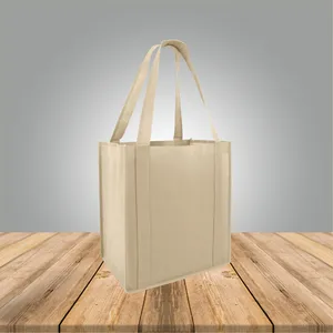 Sac en jute sacs à provisions en jute écologiques pour une utilisation en extérieur avec conception et impression de taille personnalisée