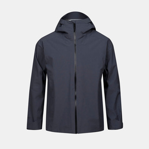 แจ็กเก็ตซิปทนทานสำหรับผู้ชาย, เสื้อแจ็กเก็ตกันน้ำมีซิปมีฮู้ดเสื้อแจ็คเก็ตทันสมัยปรับแต่งโลโก้ได้ - Product Image 1