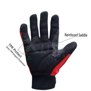 Gants de travail personnalisés pour la réparation automobile, gants mécaniques avec une bonne adhérence pour le service en garage, les travaux mécaniques et l'utilisation générale. - Product Image 2