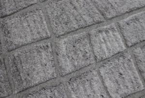 Alfombra Moderna de Diseño Geométrico Reversible, Tejida a Mano, de Lana de Pelo Alto, Delgada y Acolchada, con Patrón de Diamantes Grises Sólidos y Grabado 3D para el Hogar - Product Image 5