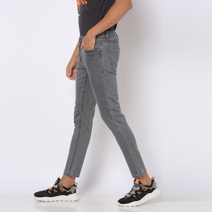 OEM Manufacturer's Custom Denim <b>Men's</b> <b>Jeans</b> Pants <b>High</b> <b>Waist</b> Slim Fit Lightweight Breathable Straight Pattern for <b>Men</b> Wholesale - Product Image 3