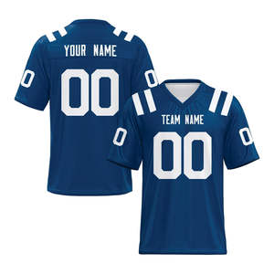 เสื้อเจอร์ซีย์ฟุตบอลอเมริกันสำหรับผู้ชาย/เยาวชนเสื้อรักบี้เย็บแบบสั่งทำ - Product Image 6